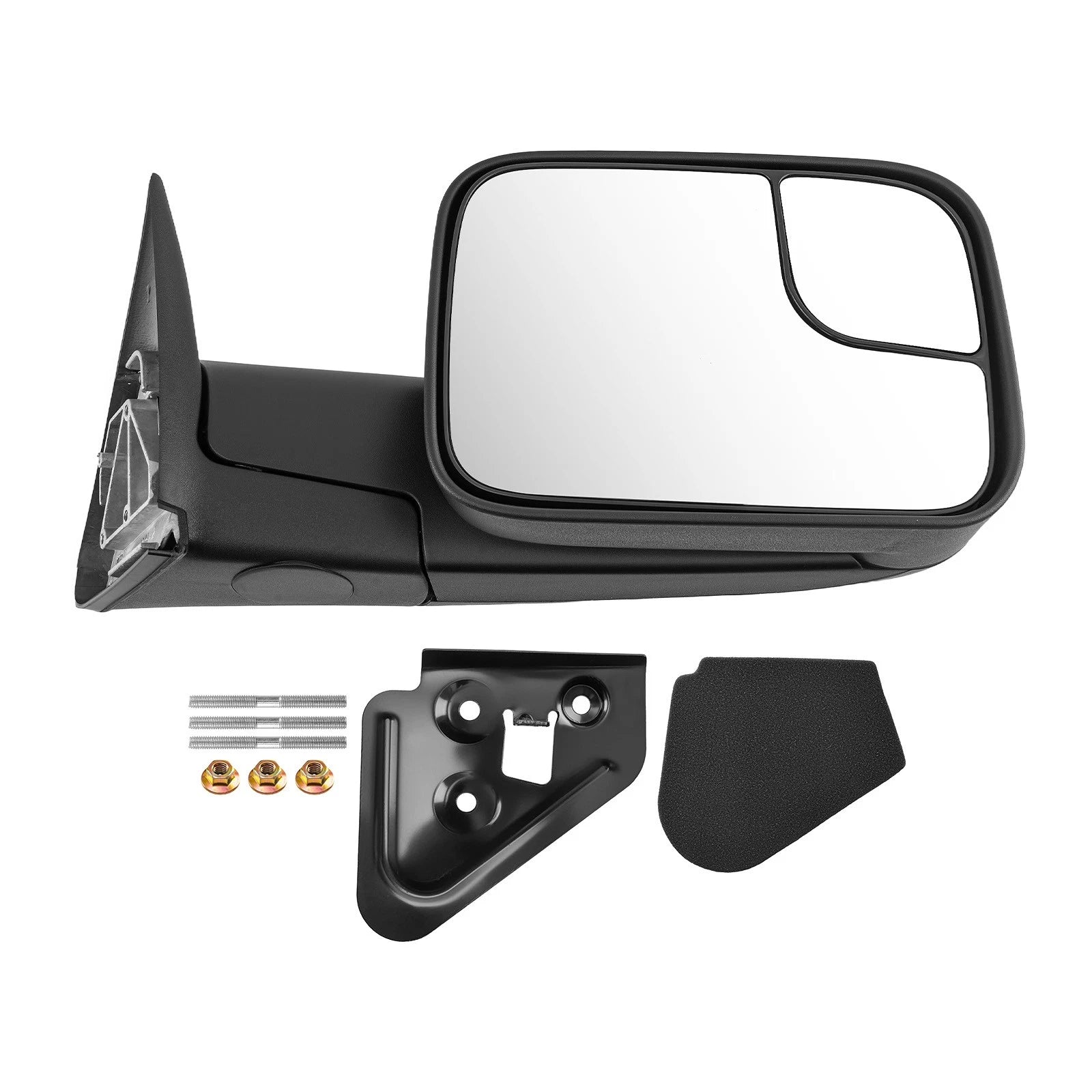 Black Housing Side Mirror for Dodge Ram 1500/2500/3500 (1994–1997) Right