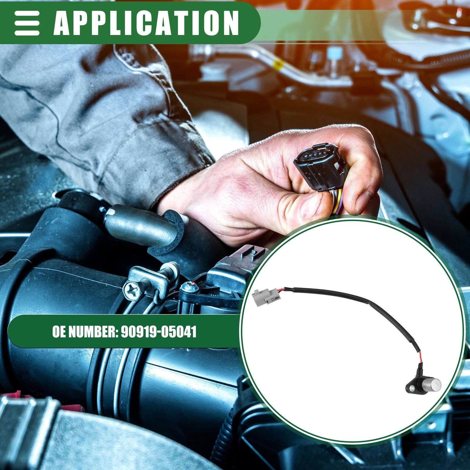 Crankshaft Position Sensor for Toyota Land Cruiser (2008–2021)
