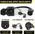 7 Way Trailer Wiring Harness for Chevy Silverado 1500 2500 3500
