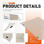 Foldable Tinted Windshield for EZGO TXT (1994–2014)