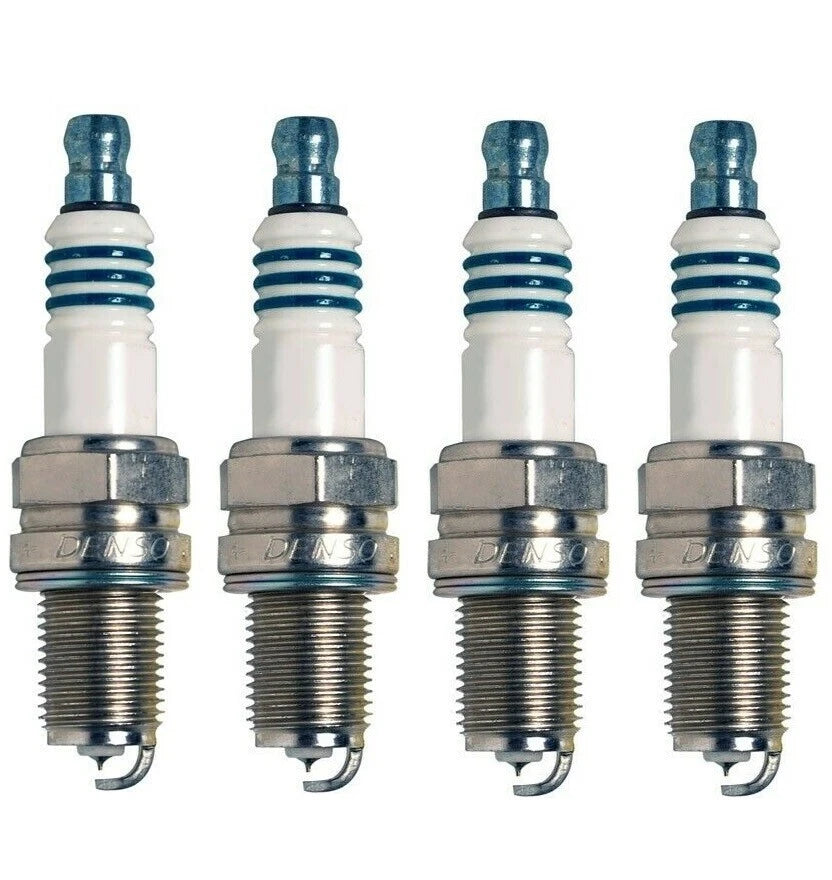 Set of 4 Denso Iridium Power Spark Plugs IXU24 #5309 for