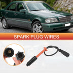 Set of 4 Spark Plug Wire Ignition Coil Cables No. 1101591818 for Mercedes-Benz C220 