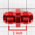 8AN Male Straight Coupler Adapter for Gas/Oil/H2O (Anodized)