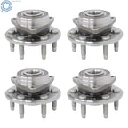 Set of 4 Wheel Hub Bearing Assemblies 513289 for Cadillac SRX (2010–2016)
