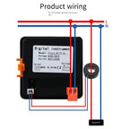 Digital AC Voltage Current Monitor for CH72VA120A (50-500V, 120A)