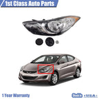 Left Headlight for Hyundai Elantra (2011-2013)