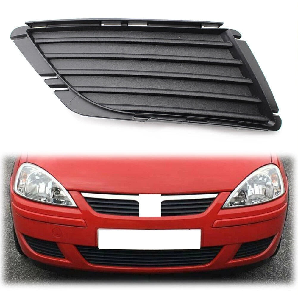 Front Bumper Fog Grille Right for Vauxhall Corsa C (2003–2006) 1pcs