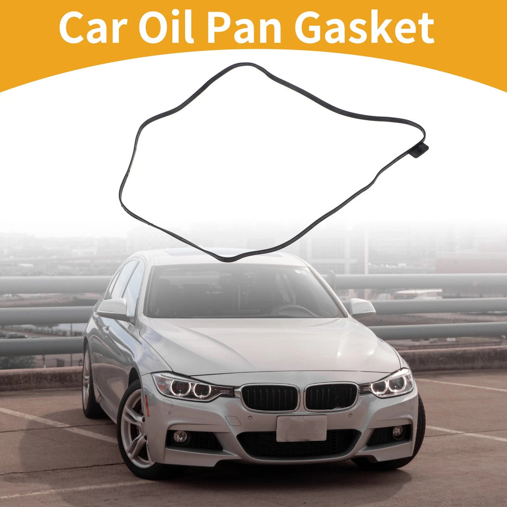 Transmission Filter Oil Pan Gasket for BMW 328i (2007–2013) No.24117571235