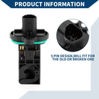 Mass Air Flow Sensor Meter for Chevrolet Volt L4 1.4L (2011–2015) No.92196278