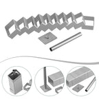 Rectangle Molds Pastry Cookie Cake Bread Biscuit Press Stamp