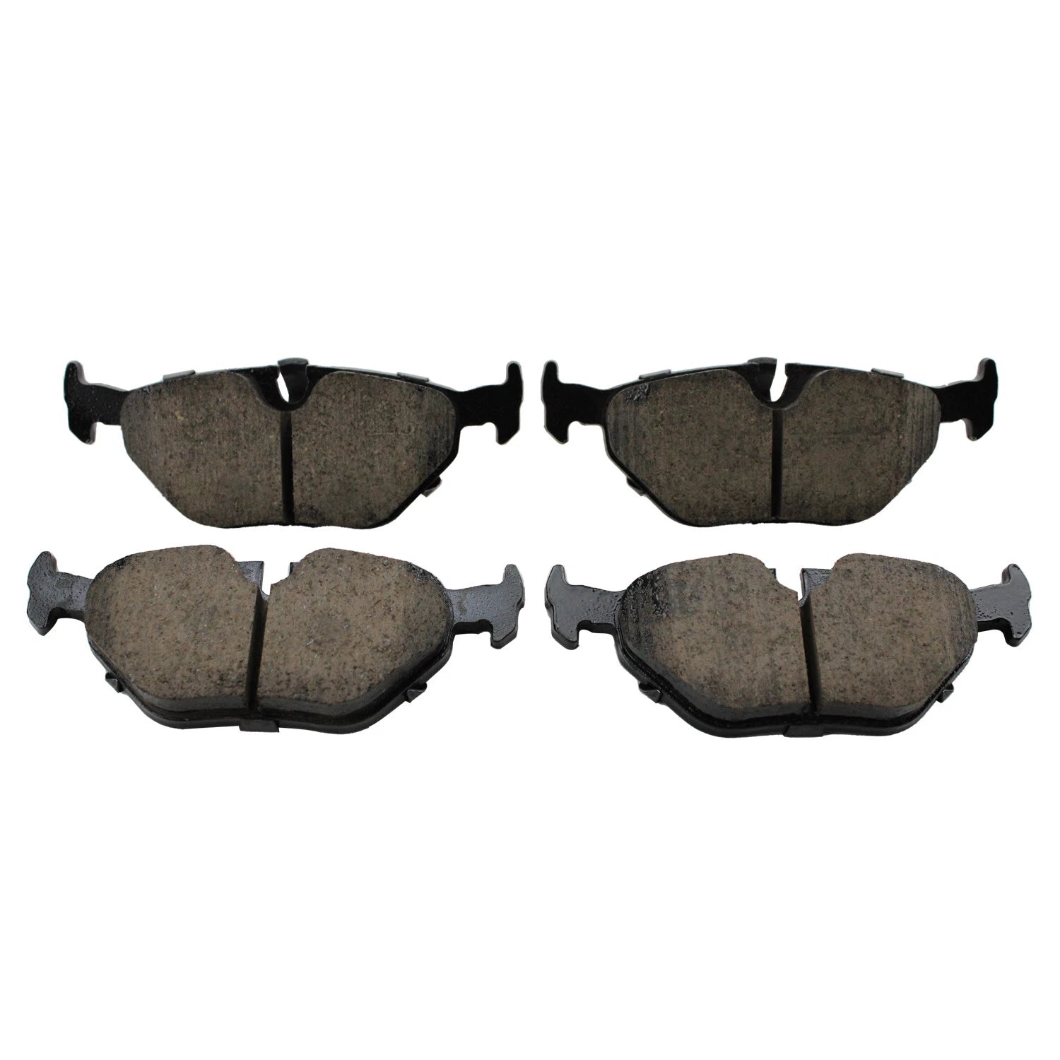 Set of 4 Akebono Euro Rear Ceramic Disc Brake Pads for BMW E39 (1997–2003)
