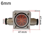 Water Cooling Flow Meter for Spindle Motor Monitoring