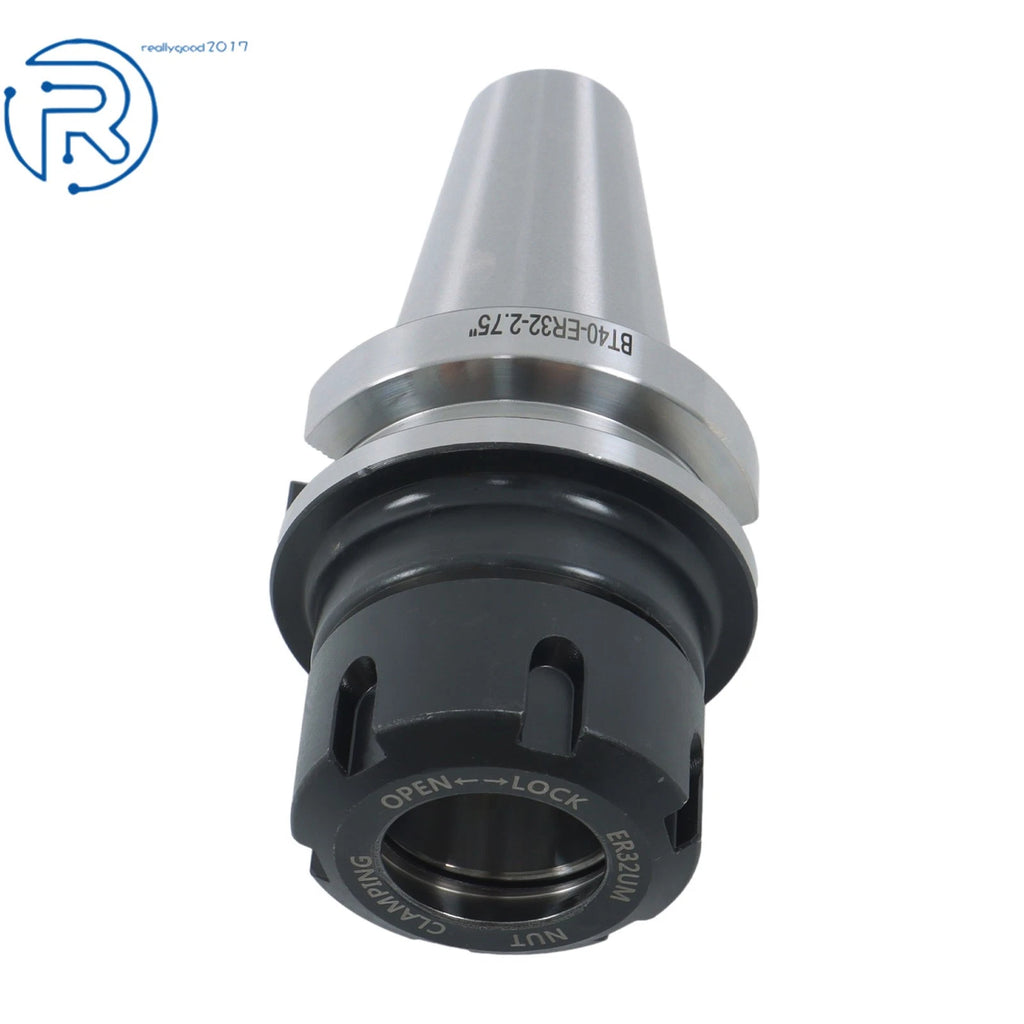 Set of 4 Collet Chucks for BT40 ER32 Tool Holders (2.75" Length)
