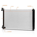 Aluminum Core Radiator for Toyota RX400H/Highlander Hybrid (2006–2008) DPI-2929