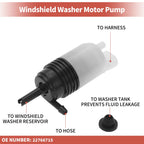 Windshield Washer Pump w/ Grommet for GMC Envoy XL (2002–2009) No. 22766715