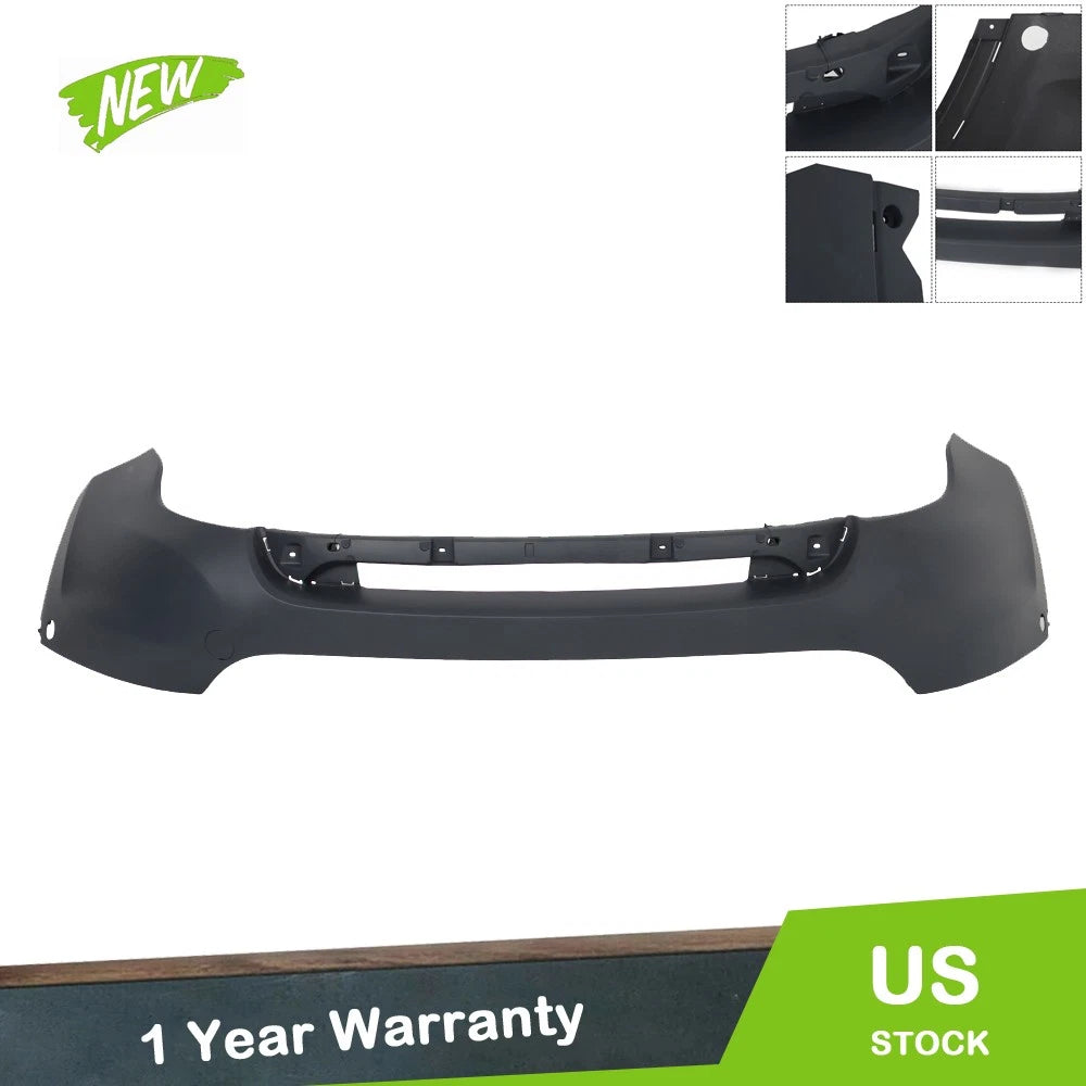 Front Upper Bumper Cover with 2 Sensor Holes for Ford Explorer (2011–2015)