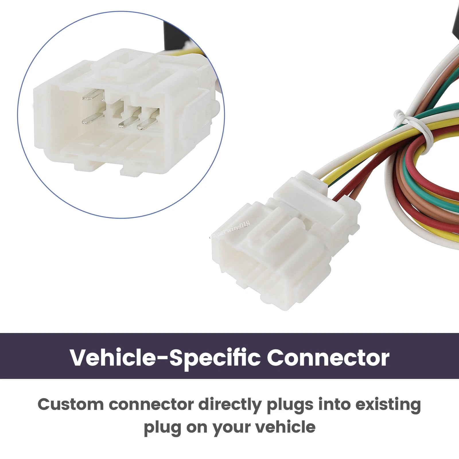 Trailer Lights Wiring Harness Power Adapter for Honda CR-V (2007–2011)