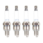 Set of 4 Spark Electrodes A7TC for Lawn Mower Engine (70mm 10mm)