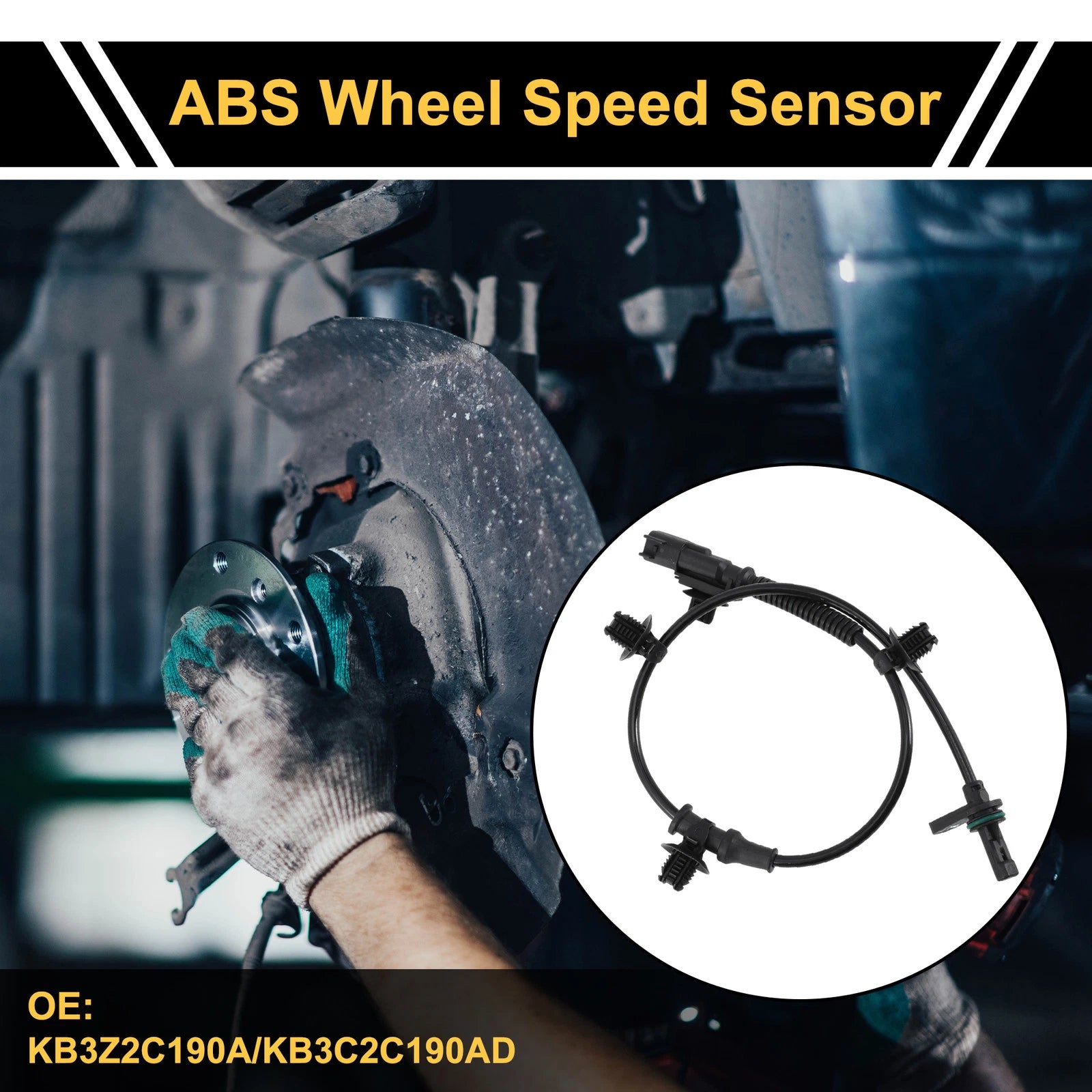 ABS Wheel Speed Sensor No.KB3Z2C190A/KB3C2C190AD for Ford Ranger (2019–2023)