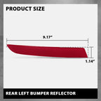 Rear Bumper Reflector Lens for BMW F10 5-Series 528i 535i 550i