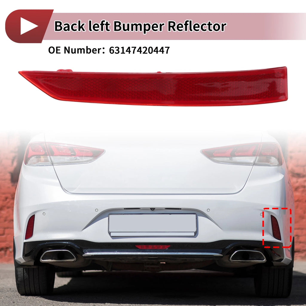 Rear Right Bumper Reflector No. 63147420448 for BMW 320i (2020–2022)