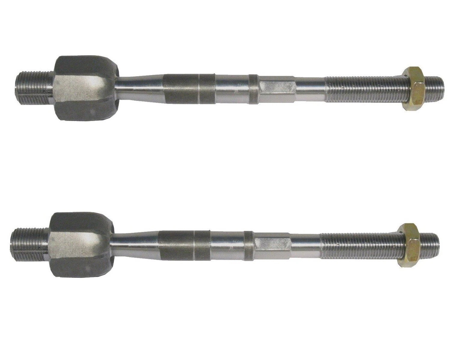 Set of 2 Front Inner Male Thread Steering Tie Rod Ends for BMW E46 E85 (1998–2006)