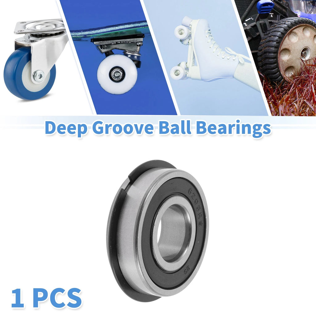 6203NR2RS Deep Groove Ball Bearing for Scooter Skateboard (17x40x12mm)