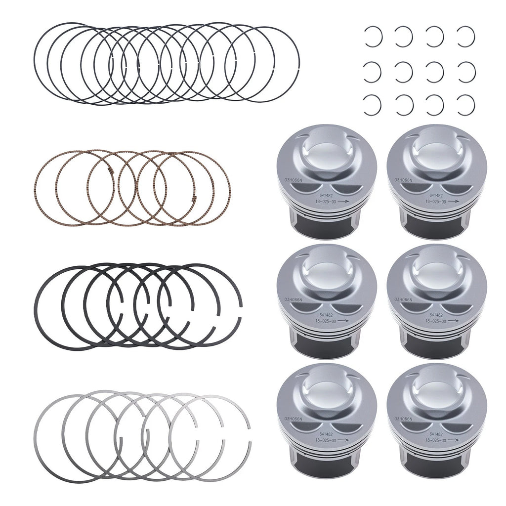 Piston Ring Set for Porsche VW Touareg Audi Q7 3.6L (2006–2017)