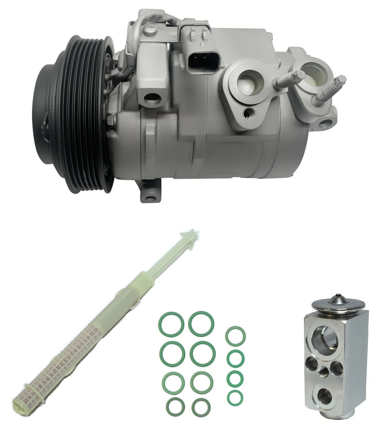 AC Compressor Kit Replacement for Jeep Grand Cherokee 5.7L (2018–2021)