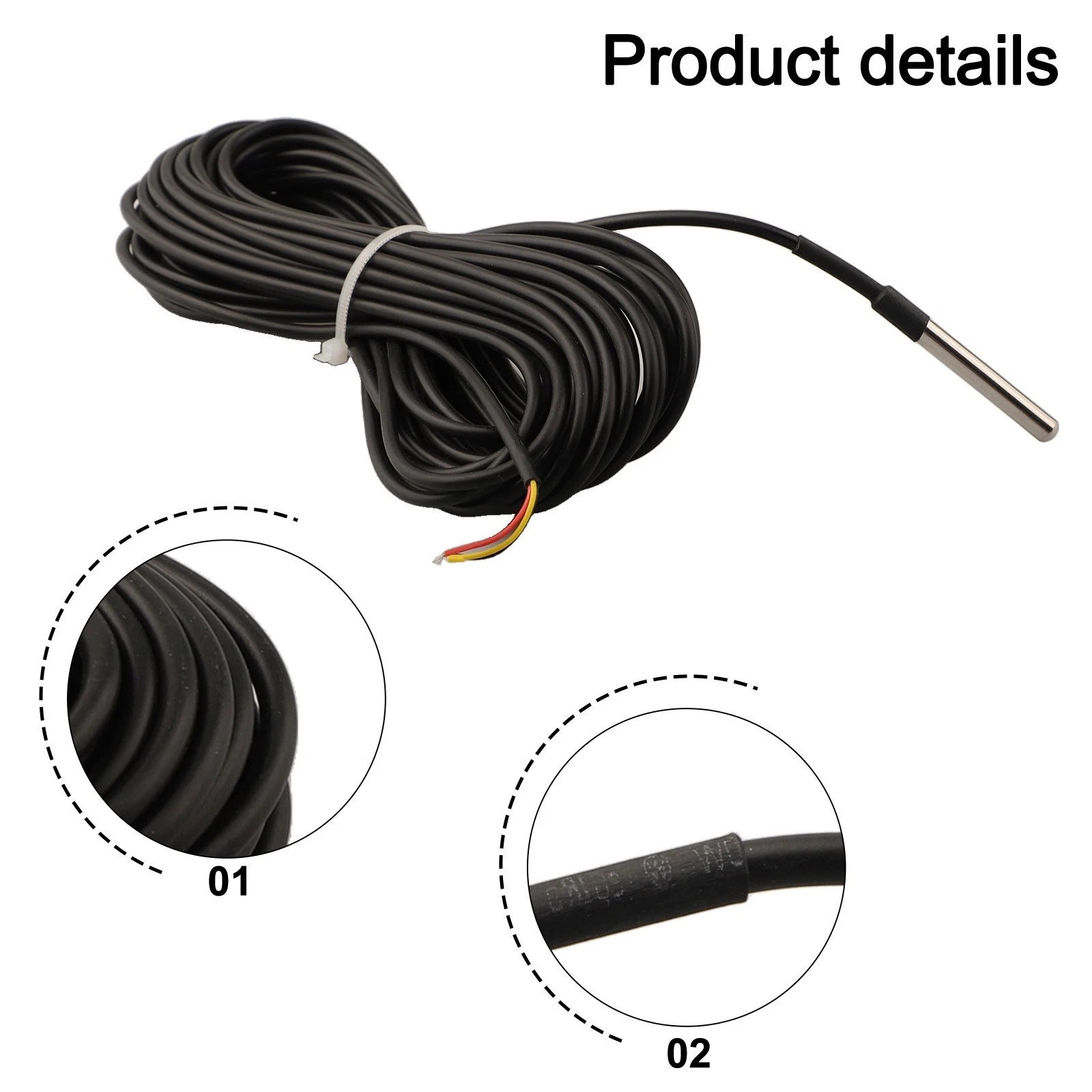 Temperature Probing System for Various Applications (10 Meters Long)