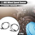 Set of 2 Front Left Right ABS Sensors for Mercedes-Benz CLA45 AMG (2014–2019) No.2465402510