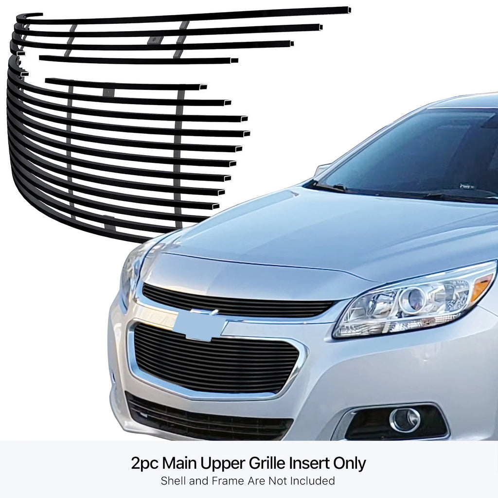 Billet Grille Insert for Chevy Malibu (2014-2016) Black