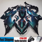 Fairing Kit for Kawasaki Ninja 400 (2018–2023) Green Chameleon ABS Bodywork