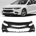 Primed Front Bumper Cover for Chevrolet Malibu (2016–2018)