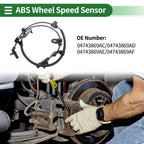 ABS Wheel Speed Sensor No. 04743869AC/04743869AD for Dodge Journey (2009–2020)