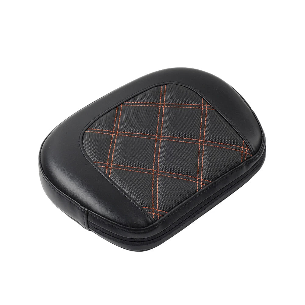 Sissy Bar Backrest Pad Kit for Harley Road King FLHR, Road Glide FLTR