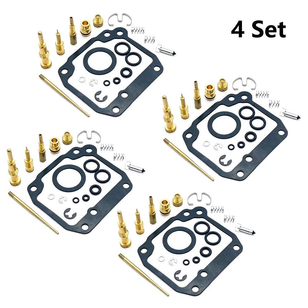 4X Carburetor Rebuild Kit for Suzuki LT125 Quadrunner (1983–1987)