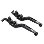 Extendable Brake Clutch Levers for Honda CBR600RR CBR1000RR Black (07-22 08-21)