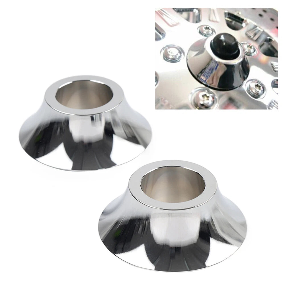 Front 25mm Tapered Axle Wheel Spacer for Harley Touring Road Street Glide (2008–2023)