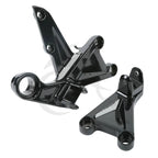 Front Rider Foot Pegs Bracket for Honda CBR1000RR (2008–2016) Black