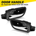 2X Inside Interior Door Handle Rear LH RH for Honda Accord Sedan (2003–2007)