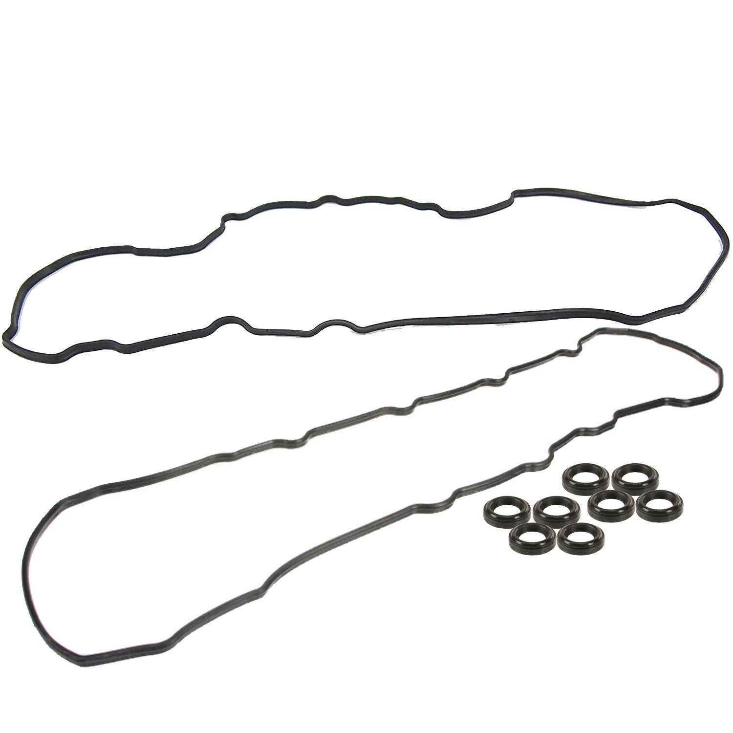 2 Engine Valve Cover Gaskets & 8 Washer Seals Kit for Lexus Toyota
