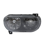 Headlights Assembly Lamp Black Pair for Dodge Challenger (2008–2014)