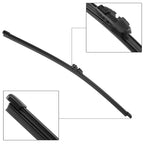 1 Pcs 15" Rear Windshield Wiper Blade for BMW  Rubber Black