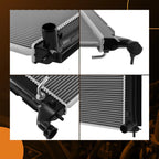 Crossflow Aluminum Radiator for Scion tC 2.4L (2005–2010)