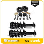 3" Front 2" Rear Leveling Kit & Complete Struts for Chevrolet GMC