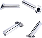4X Flush Mount Fishing Rod Pole Holder for (316 Stainless Steel)