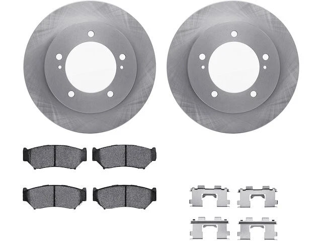 Front Brake Pad and Rotor Kit for Suzuki Sidekick (1991–1998) MC899QG