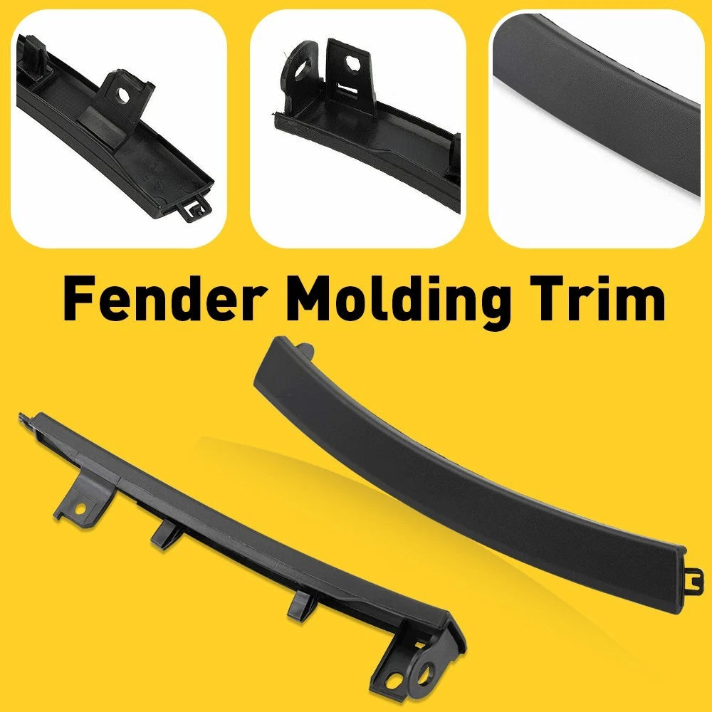 Front Fender Trim Set for Honda CR-V (2007–2011) - Primed Molding