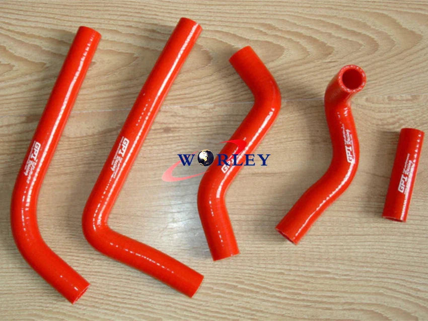 Silicone Radiator Hose for Suzuki RMZ450 (2008-2014) - Yellow